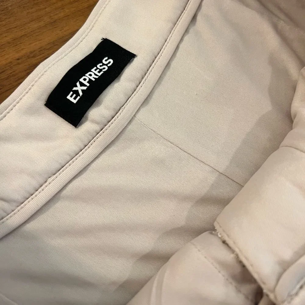 Express Sequin cropped Pants size S - Picture 5 of 10